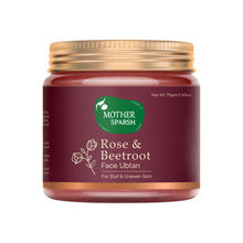 Mother Sparsh Rose & Beetroot Face Ubtan Powder For Dull & Uneven Skin- With Dried Crushed Herbs