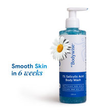 Be Bodywise 1% Salicylic Acid Body Wash, Treats Body Acne & Strawberry Skin - Exfoliating Shower Gel