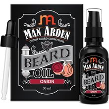 Man Arden Onion Beard Growth Oil - Hemp Seed Oil For Beard Growth & Nourishment