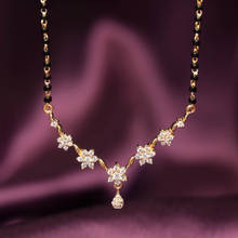 Palmonas Blossom Mangalsutra 18K Gold Vermeil