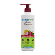 Mamaearth Onion Shampoo For Hair Growth & Hair Fall Control With Onion & Plant Keratin