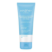 Dot & Key Hyaluronic + Ceramide Barrier Repair Hydrating Face Moisturizer Cream, Normal To Dry Skin