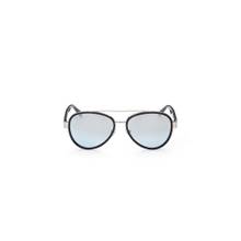 Web Eyewear Silver Metal Full Rim Aviator Men Sunglass Blue (60)