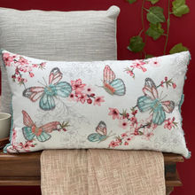 Ame decorative cushion cover, Romantic Sakura - Bella Vida Collection - 14x24