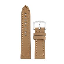Titan 24 mm Brown Genuine Leather Strap for Men 1001091524S/P