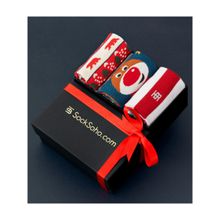 SockSoho Christmas Gift Box Socks (Pack of 3)