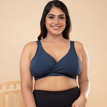 Nykd By Nykaa Mommy Slip-On Bra - Blue NYB129