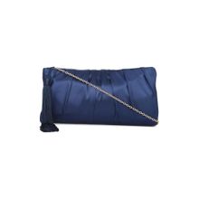 Van Heusen Women Blue Solid Casual Sling Bag - Navy Blue