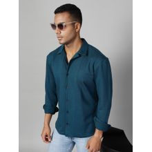 RIGO Men Teal Terry Shirt