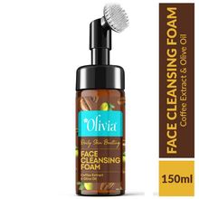 Olivia Daily Skin Boosting Face Cleansing Foam With Coffee Extract & Olive Oil