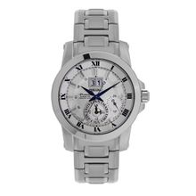 SEIKO Mens Silver Stainless Steel Bracelet With Silver Analogue Dial Quartz Movement Snp091P1