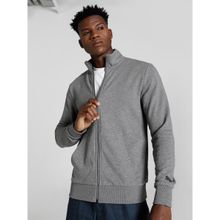 Puma CONTRAST Men Grey Jacket