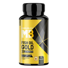 MuscleBlaze Omega 3 Fish Oil Gold Capsules
