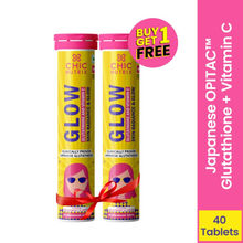 Chicnutrix Glow - Japanese Glutathione & Vit. C Skin Brightening Strawberry Lemon - 20 Tablets