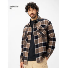 The Souled Store Originals: Russet Men Oversized Shacket