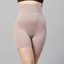 C9 Airwear Seamless Cotton Shaping Shorts For Women - Purple