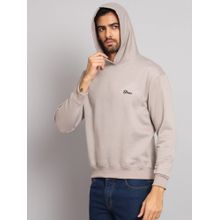Obaan Men Winter Wear Grey Hoodies