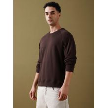 DILLINGER Men Over Sized Brown Raglan T-Shirt