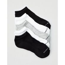 American Eagle Multi-colored Solid Ankle Socks (Pack of 5)