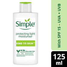 Simple Kind to Skin Protecting Light Moisturizer Moisturizer with SPF15
