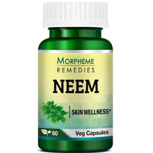 Morpheme Remedies Neem Veg Capsules- Skin Wellness - 500mg Extract