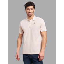 Beverly Hills Polo Club Pink Solid T-shirt