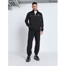 Puma Poly Piping Men's Black Tracksuit (Set of 2)