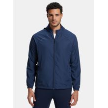 Jockey MV40 Men Microfiber Fabric Active Wear Hoodie Jacket - Navy
