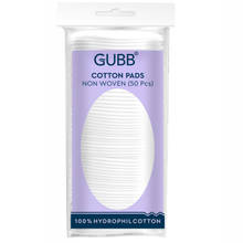 GUBB Hypoallergenic 100% Non-Woven Cotton Pads