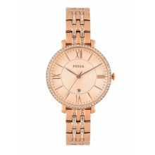 Fossil ES3546 Jacqueline Rose Gold Watch For Women