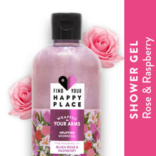 Find Your Happy Place - Wrapped In Your Arms Shower Gel Blush Rose & Raspberry Sulfate-Free