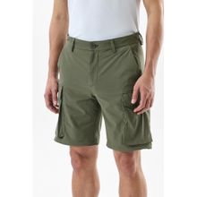 Snitch Olive Solid Regular Casual Shorts for Men