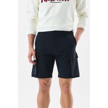 Snitch Black Solid Regular Casual Shorts for Men