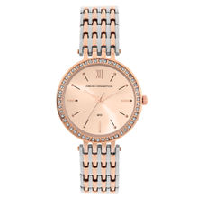 French Connection Diana Rose Gold Round Analog Watch for Women - Fcn00063C