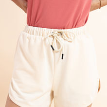 Chill- Pill Cotton Terry Shorts , Nykd All Day-NYK 039 Ecru