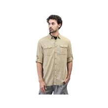 WOODS Solid Woodland Shirt - Beige