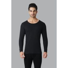 Van Heusen Men Warmtech & Anti Bacterial Thermal Top - Black