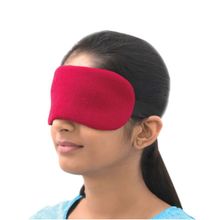 SandPuppy Eyemask For Sleeping, Meditation & Traveling - Coral Red