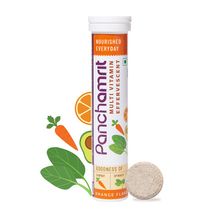 Panchamrit Multi-Vitamin Effervescent Tablets - Orange Flavour