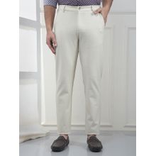 CRIMSOUNE CLUB Men Off White Chino Pant