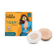PINQ POLKA Disposable Nipple Pasties Sweat Proof Nipple Covers Cotton Feel Pasties Nude