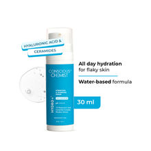 Conscious Chemist 1% Hyaluronic Acid Serum For Hydrating & Plumping Skin With Ceramides