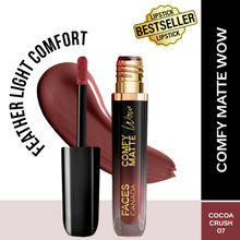 Faces Canada Comfy Matte Wow Liquid Lipstick - Cocoa Crush 07