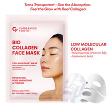 Carbamide Forte Bio Collagen Mask, Overnight Hydration & Firming, Korean Glass Skin