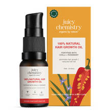 Juicy Chemistry 100% Natural Hair Growth Oil Fortified with Chilli + Rosemary