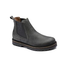 Birkenstock Stalon Nubuck Leather Grey Regular Unisex Boots