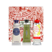 L'Occitane Shea Butter, Verbena & Osmanthus Hand Cream Trio