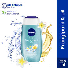 NIVEA Body Wash, Frangipani & Oil Shower Gel, Pampering Care & Refreshing Scent of Frangipani Flower
