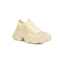 North Star Women Casual Lace-Ups Yellow Sneakers