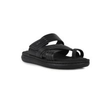 Scholl Men Stylish Toe Ring Black Sandals